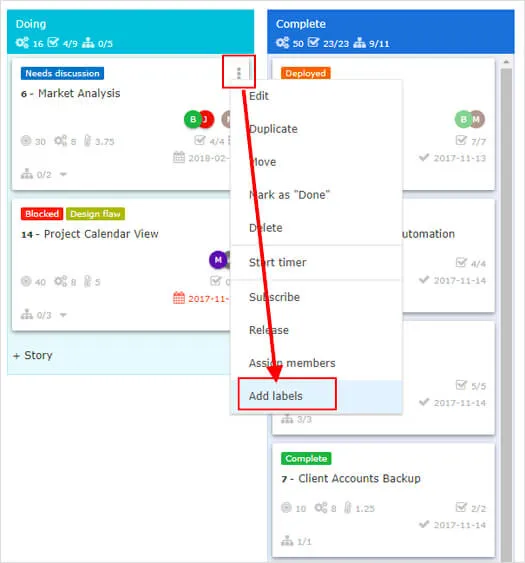 Planner Board Overview Overview of Planner
Boards